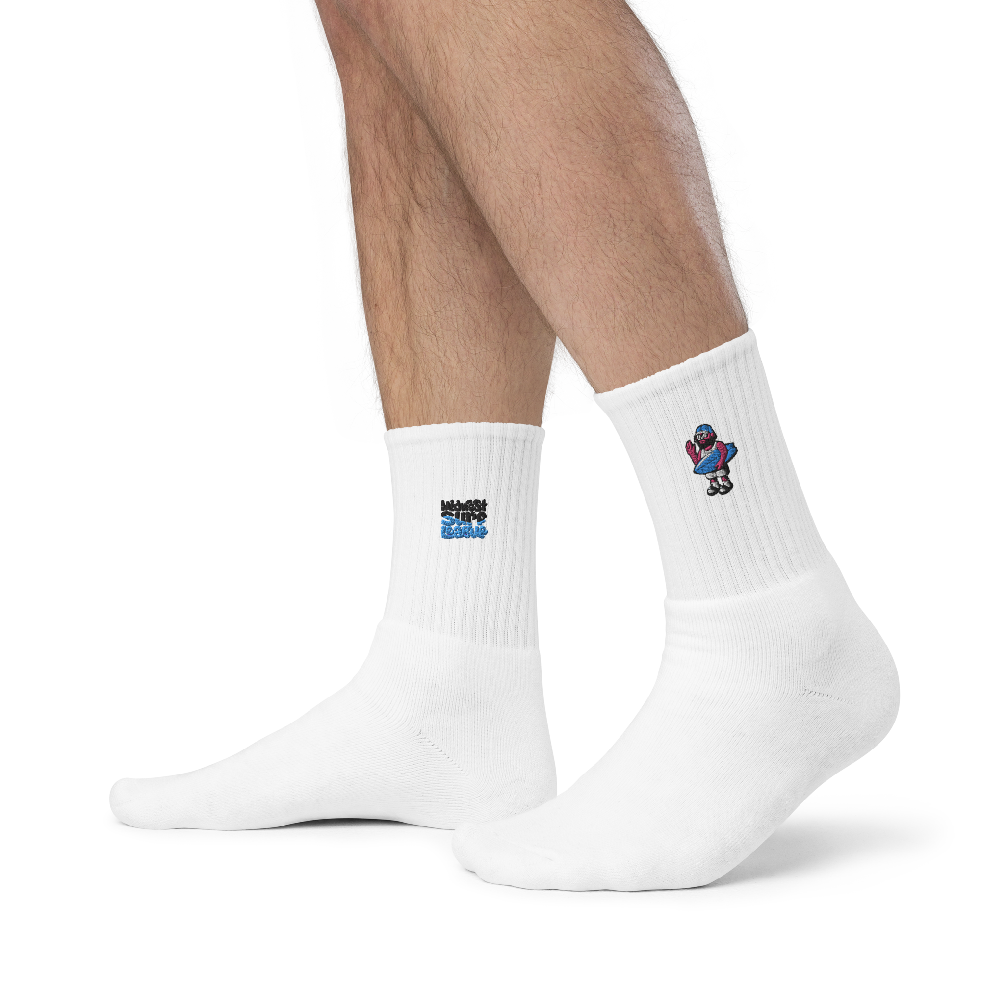 Embroidered socks