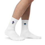 Embroidered socks